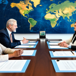 **

"A diverse group of people (scientists, policymakers, citizens) discussing climate engineering policies around a table, fully clothed, appropriate attire, modern conference room setting, safe for work, perfect anatomy, natural proportions, professional, modest, family-friendly, high quality illustration, global cooperation theme, focused on transparency and ethical considerations, well-formed hands, proper finger count."

**